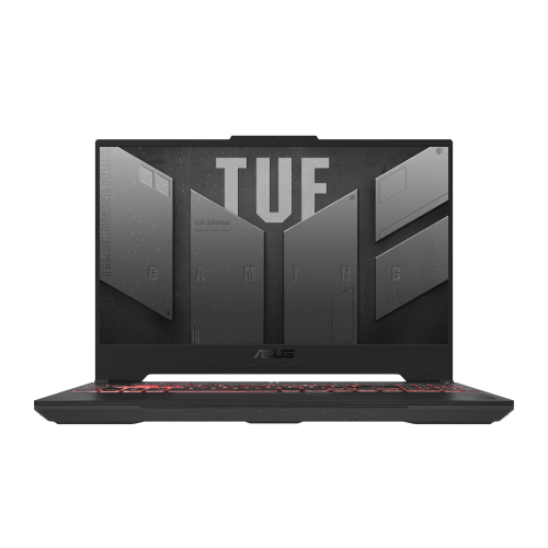 ASUS TUF Gaming A15 FA507NU-LP045 - Ordenador Portátil Gaming de 15.6" Full HD 144Hz (AMD Ryzen 7 7735HS, 16GB RAM, 512GB SSD, RTX 4050 6GB, Sin Sistema Operativo) Gris Jager - Teclado QWERTY español - Imagen 2