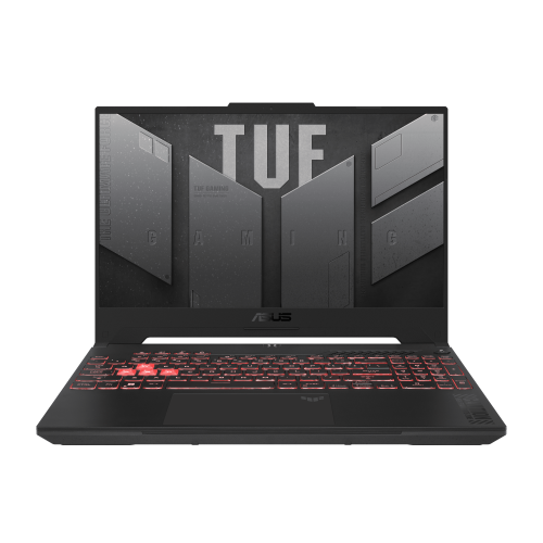 ASUS TUF Gaming A15 FA507NU-LP045 - Ordenador Portátil Gaming de 15.6" Full HD 144Hz (AMD Ryzen 7 7735HS, 16GB RAM, 512GB SSD, RTX 4050 6GB, Sin Sistema Operativo) Gris Jager - Teclado QWERTY español - Imagen 3