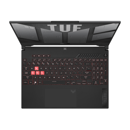 ASUS TUF Gaming A15 FA507NU-LP045 - Ordenador Portátil Gaming de 15.6" Full HD 144Hz (AMD Ryzen 7 7735HS, 16GB RAM, 512GB SSD, RTX 4050 6GB, Sin Sistema Operativo) Gris Jager - Teclado QWERTY español - Imagen 5