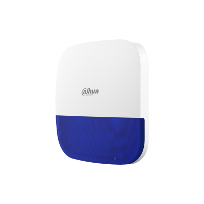 (DHI-ARA13-W2(868)) DAHUA SIRENA VIA RADIO DE EXTERIOR AZUL - Imagen 3