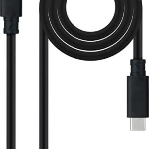 NANOCABLE CABLE USB 3.1 GEN2 10GBPS 5A, 4K/60HZ, USB-C/M-USB