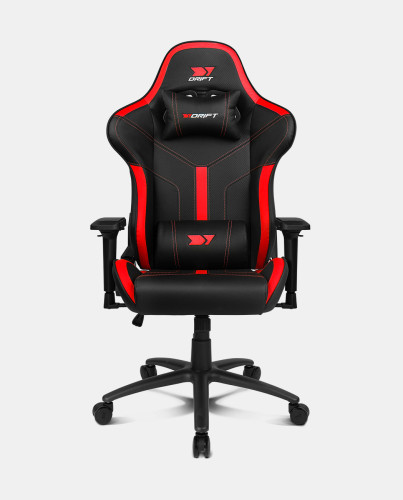 DRIFT DR350 Butaca para jugar Asiento acolchado Negro, Rojo - Imagen 2