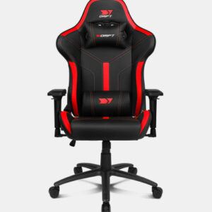 DRIFT DR350 Butaca para jugar Asiento acolchado Negro, Rojo