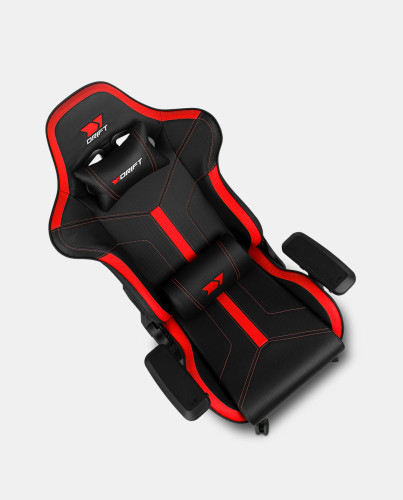 DRIFT DR350 Butaca para jugar Asiento acolchado Negro, Rojo - Imagen 5