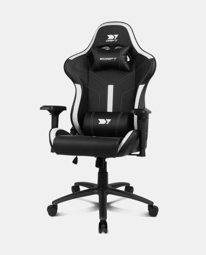 DRIFT DR350 Butaca para jugar Asiento acolchado Negro, Blanco - Imagen 2