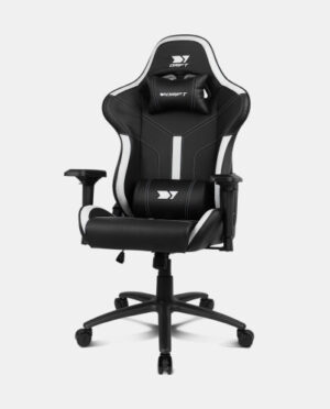 DRIFT DR350 Butaca para jugar Asiento acolchado Negro, Blanco