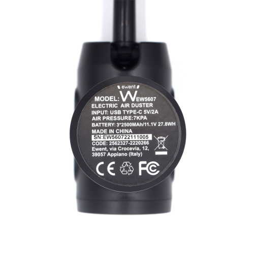 EWENT SOPLADOR DE AIRE COMPRIMIDO , RECARGABLE 7.500 mAh - Imagen 10
