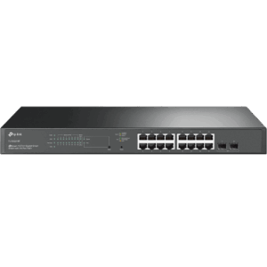 TP-Link TL-SG2218P switch L2/L2+ Gigabit Ethernet (10/100/1000) Energía sobre Ethernet (PoE) 1U Negro