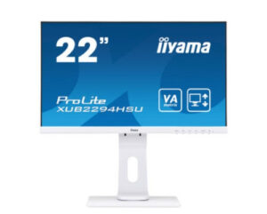 MONITOR IIYAMA 21,5" XUB2294HSU-W2, FHD, 75HZ, 4 MS, VGA, HDMI, DISPLAYPORT,ALT, REG ALT, GIRO, INCL
