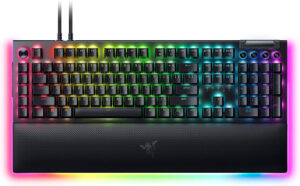 TECLADO RAZER BLACKWIDOW V4 PRO GREEN SWITCH (USA) (RZ03-04680100-R3M1)