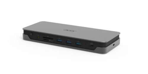 Acer USB Type-C Gen 1 Dock Alámbrico USB 3.2 Gen 1 (3.1 Gen 1) Type-C Gris - Imagen 4