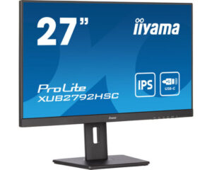 iiyama ProLite XUB2792HSC-B5 LED display 68,6 cm (27") 1920 x 1080 Pixeles Full HD Negro