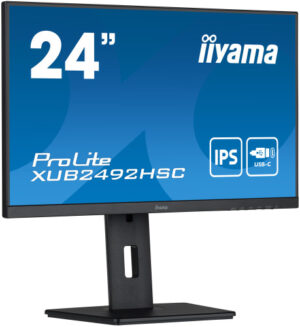 iiyama ProLite XUB2492HSC-B5 LED display 61 cm (24") 1920 x 1080 Pixeles Full HD Negro