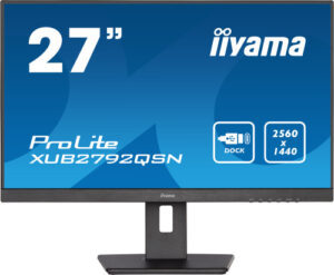 iiyama ProLite 68,6 cm (27") 2560 x 1440 Pixeles Wide Quad HD LED Negro