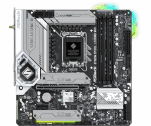 Asrock B760M Steel Legend WiFi Intel B760 LGA 1700 micro ATX