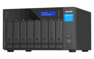 QNAP TVS-h874X NAS Torre Ethernet Negro