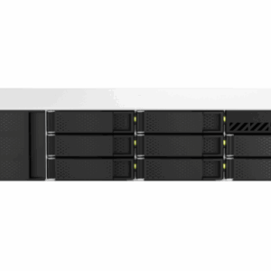 QNAP TS-864EU-RP-8G servidor de almacenamiento NAS Bastidor (2U) Ethernet Negro