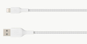 Belkin CAA002BT2MWH cable de conector Lightning 2 m Blanco