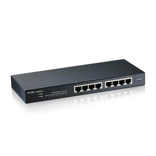 Zyxel GS1900-8 Gestionado L2 Gigabit Ethernet (10/100/1000) Negro - Imagen 3