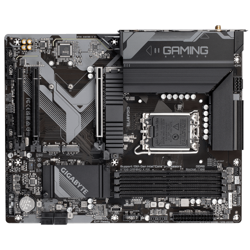 PLACA GIGABYTE B760 GAMING X AX,INTEL,1700,B760,4DDR5,192GB,HDMI+DP,4SATA+3M.2,3USB 3.2+USB-C,2.5GB+WIFI6E+BT5.2,ATX - Imagen 5