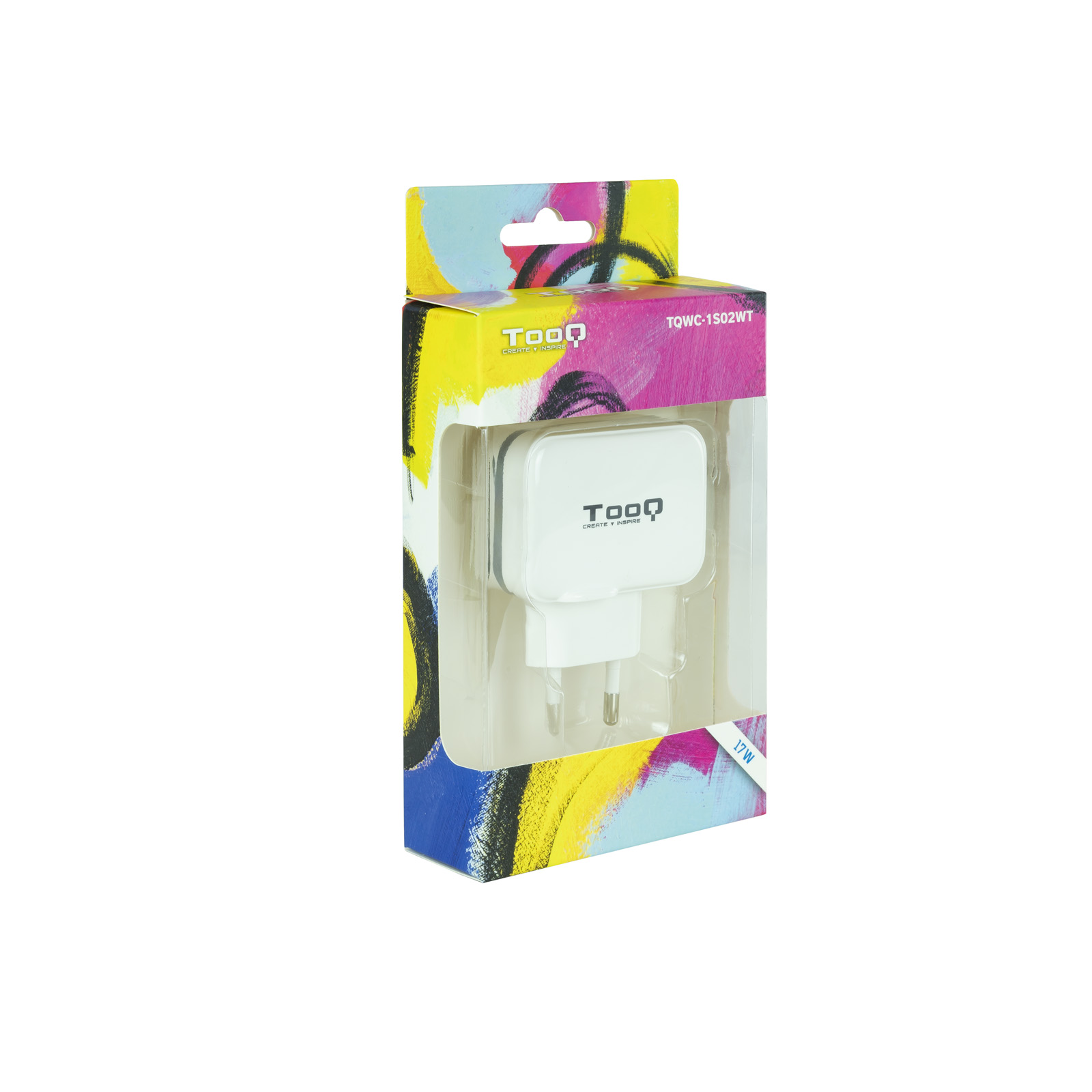 TOOQ / CARGADOR PARED USB / BLANCO / TQWC-1S02WT - Imagen 6