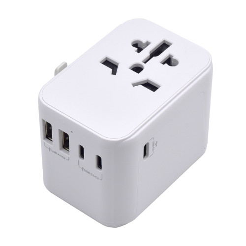 Ewent EW1470 adaptador de enchufe eléctrico Universal Blanco - Imagen 2