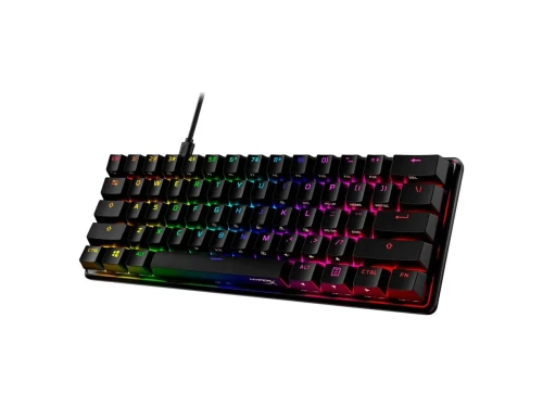 HP HYPERX ALLOY ORIGINS 60 AQUA GAMING KEYBOARD MECANICO RBG US LAYER - 56R61AA#ABA - Imagen 3