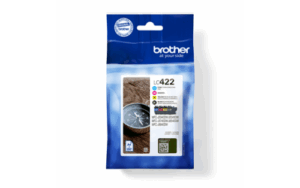 Brother LC422VAL cartucho de tinta 4 pieza(s) Original Negro, Cian, Magenta, Amarillo