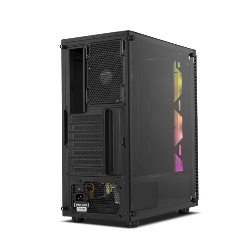 NOX CAJA ATX INFINITY GAMMA. SEMITORRE. ARGB RAINBOW. LATERAL CRISTAL TEMPLADO - Imagen 3
