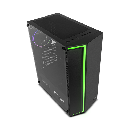 NOX CAJA ATX INFINITY GAMMA. SEMITORRE. ARGB RAINBOW. LATERAL CRISTAL TEMPLADO - Imagen 8