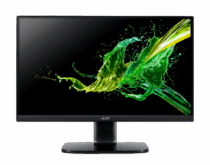 MONITOR ACER 27" KA270 HBI (UM.HX0EE.034) 16:9 1MS(VRB) 250NITS VGA HDMI FREESYNC EU MPRII BLACK H.CABLE X1