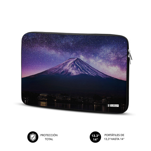 SUBBLIM Funda Ordenador Neopreno Trendy Sleeve Neo Mountain 13,3-14" - Imagen 3
