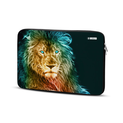 SUBBLIM Funda Ordenador Neopreno Trendy Sleeve Neo Lion 15,6" - Imagen 2