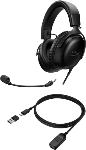 HP HyperX Cloud III - Auriculares gaming (negros) - Imagen 6
