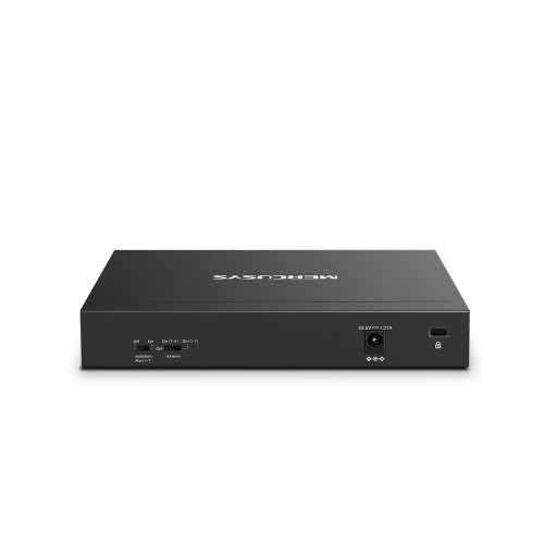 Mercusys MS108GP switch Gestionado Gigabit Ethernet (10/100/1000) Energía sobre Ethernet (PoE) Negro - Imagen 4