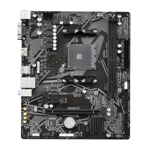 Gigabyte A520M K V2 placa base AMD A520 Zócalo AM4 micro ATX - Imagen 2
