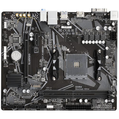 Gigabyte A520M K V2 placa base AMD A520 Zócalo AM4 micro ATX - Imagen 3