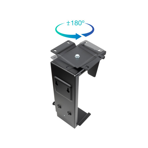 TOOQ SOPORTE PARA CPU ESCRITORIO/PARED NEGRO - Imagen 4