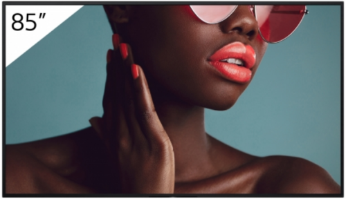 Sony FW-85BZ40L pantalla de señalización Pantalla plana para señalización digital 2,16 m (85") LCD Wifi 650 cd / m² 4K Ultra HD Negro Android 24/7