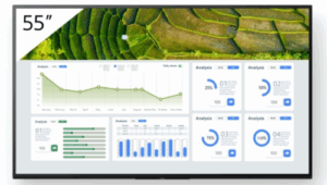 Sony FW-55BZ30L pantalla de señalización Pantalla plana para señalización digital 139,7 cm (55") LCD Wifi 440 cd / m² 4K Ultra HD Negro Android 24/7