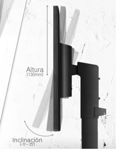 LG MONITOR (24BK55YP-B) 24"/FULL HD/REGULABLE EN ALTURA - Imagen 7