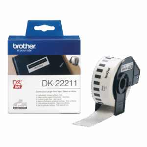 Brother Cinta continua de película plástica (blanca)