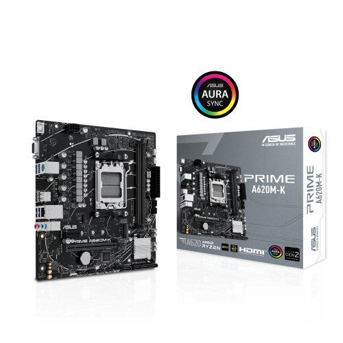 ASUS PRIME A620M-K AMD A620 Zócalo AM5 micro ATX - Imagen 10