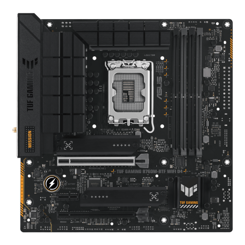 ASUS TUF GAMING B760M-BTF WIFI D4 Intel B760 LGA 1700 micro ATX