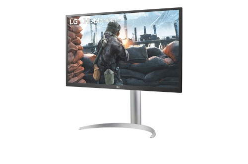 LG 27UP550P-W pantalla para PC 68,6 cm (27") 3840 x 2160 Pixeles 4K Ultra HD Plata, Blanco - Imagen 3