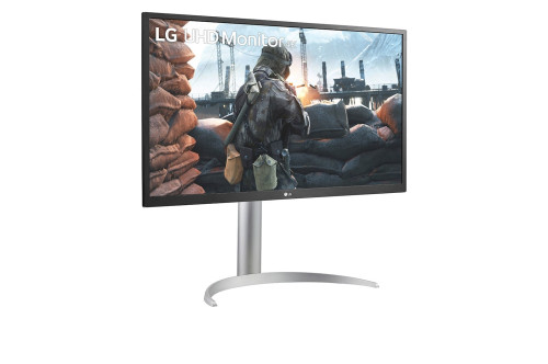 LG 27UP550P-W pantalla para PC 68,6 cm (27") 3840 x 2160 Pixeles 4K Ultra HD Plata, Blanco - Imagen 4