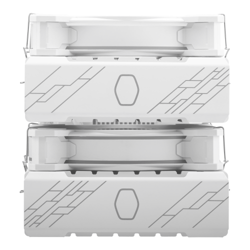 Cooler Master Hyper 622 Halo White Procesador Refrigerador de aire 12 cm Blanco - Imagen 6