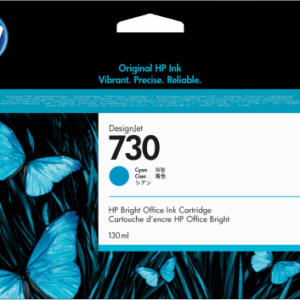 HP Cartucho de tinta DesignJet 730 cian de 130 ml