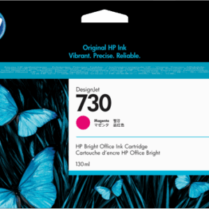 HP Cartucho de tinta DesignJet 730 magenta de 130 ml