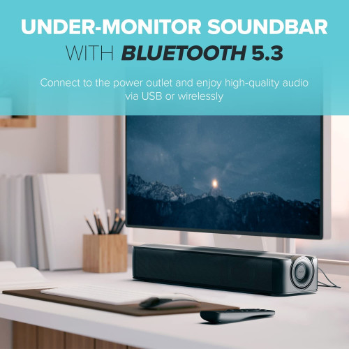 CREATIVE SYS,SPKR STAGE SE BLUETOOTH MULTIMEDIA UNDER MONITOR SOUNDBAR - Imagen 5